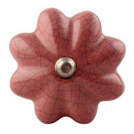 Lavender Crackle Ceramic Melon Wine Stopper